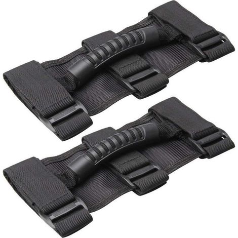 Accesorios de viaje para autocaravanas y SUV: asideros interiores anchos para el techo (juego de 3) (1/5)