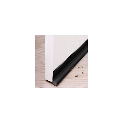 Junta de puerta 96 cm – Mousse EPE et cuero PU – Autoadhesivo – Protección contra corrientes de aire y ruido – Instalación fácil