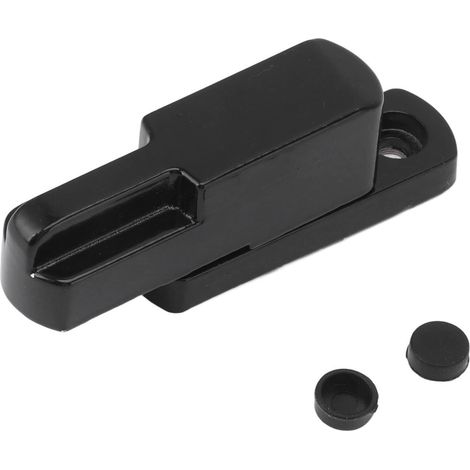 Verrou Fenetre Alliage Aluminium Type T Noir (1/5)