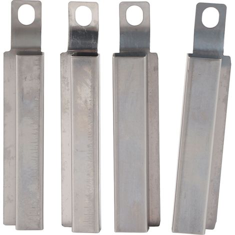 Ensemble de 4 brûleurs à canal tubulaire transversal réglables en acier inoxydable, compatibles avec Charbroil 463673517 (1/5)