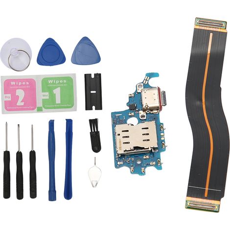 Flexibles Anschlusskabel für USB-Ladeanschluss, Ladedockplatine für Galaxy S21 G991B/N (EU-Version), inklusive Werkzeug (1/5)
