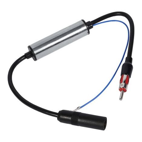 Signal amplifier, car antenna, easy installation, improves FM reception, reduces noise, high sensitivity for electronics (1/5)