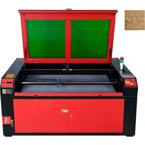 Mophorn 130W CO2 Lasergravierer, 900x1400 mm, 800mm/s, Laserschneider mit 2-Wege-Luftunterstützung, Kompatibel mit LightBurn, CorelDRAW, AutoCAD, Windows, Mac OS, Linux, für Holz, Acryl, Stoff