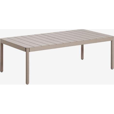 Tavolino da giardino rettangolare 110x60 cm in alluminio Boleni SKLUM (1/5)