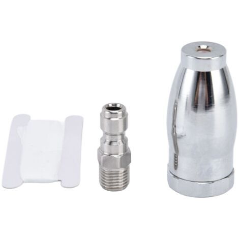 QORVA-Buse Turbo rotative 3600PSI pour nettoyeur haute pression avec prise de connexion rapide 1/4" buse rotative en acier inoxydable