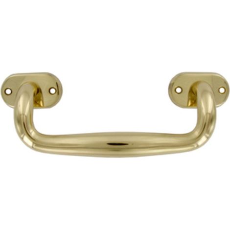 MANIGLIONE OTTONE 610 ZANCATO 240 MM LUC VERN