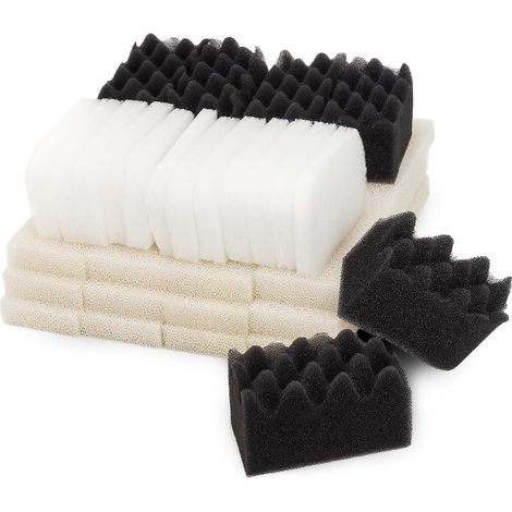 Compatible Filtres en Mousse Blocs de Mousse Filtrante Kit Convient pour Le 404, 405,406 Aquariophilie (Paquet DE 30) (1/5)