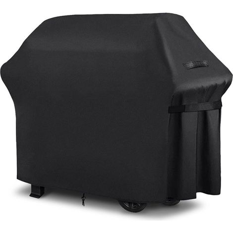 Housse Barbecue Exterieur, Barbecue Gaz, Bâche de Protection BBQ, Anti-Vent, Anti-UV,Impermeable(147x61x117cm)