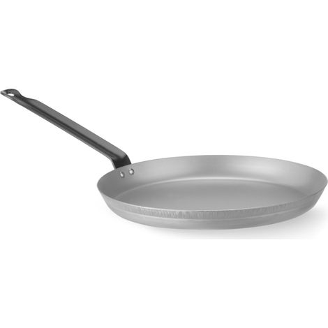 Padella per pancake in acciaio al carbonio, adatta a piani cottura a induzione, diametro 290 mm