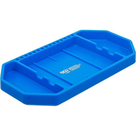 Plateau à Outils en Caoutchouc Petit - 15,3 x 28,9 x 3,4 cm - Antidérapant et Résistant, Pro - D-Work (1/5)