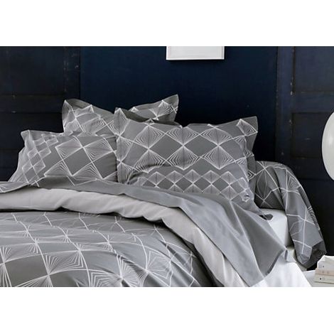 Parure de Draps 5 Pièces FOREVER Gris Gris clair 140x190 cm