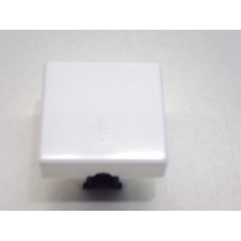 Obturateur large 2 modules blanc SIMON 27800-35