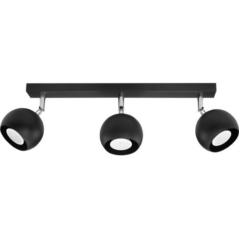 Plafond pestello 3 GU10 nero lumilo 04.249.45 (1/5)