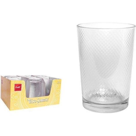 50 cls vaso refresco sunrise cok similar vaso jewel - caja 6 unidades