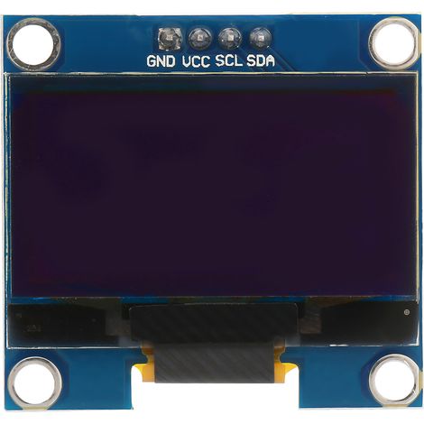 Écran OLED 1,3 pouce module IIC I2C 128x64 blanc texte, communication série, affichage monochrome (1/5)