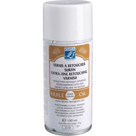 Vernis à retoucher surfin aéro - LEFRANC & BOURGEOIS - 150ml - Transparent - Peinture à l'huile