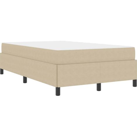 Struttura del letto Grigio Verde Chiaro 120 x 190 cm Tessuto vidaXL (1/5)