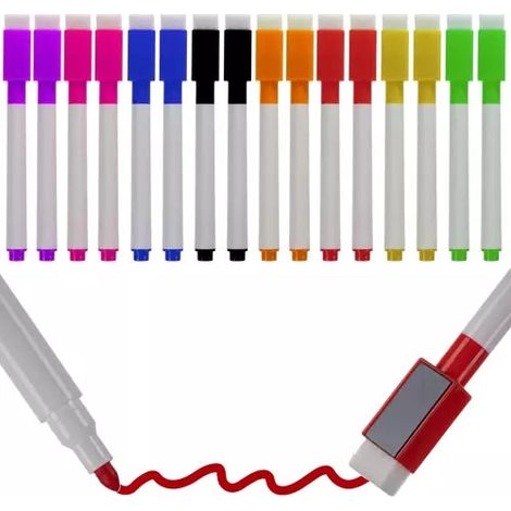 Trocken abwischbare marker - set mit 16 stuck maaleo 21647