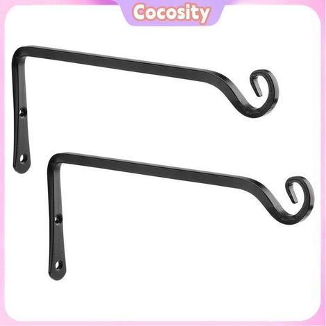 Cocosity Cintre pour plantes Crochet de Pot de fleur suspendu, support de plante, crochets de mangeoire en métal pour linge lit (1/5)