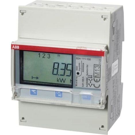 ABB B24 111-100 2CMA100177R1000 Compteur sur transformateur de mesure 6 A 1 pc(s)