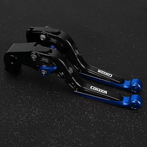 Poignées de guidon et leviers de frein et d'embrayage réglables, compatibles avec les modèles Honda CB1000R Ner Sport Cafe CB 1000R CB1000 R 2018, 2019, 2020 et 2021. (1/5)
