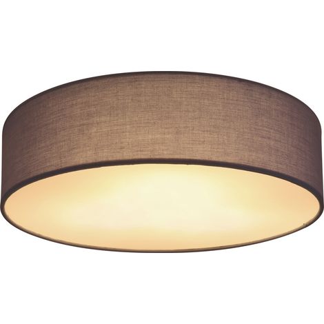 Globo - plafón - SANNA - marrón - metal - Ø 40cm - E27 - 15585D (1/5)