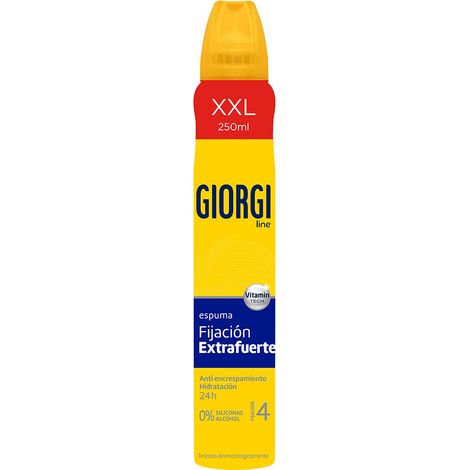Mousse Giorgi Extra Forte Fixation Longue Durée, Volume - Giorgi