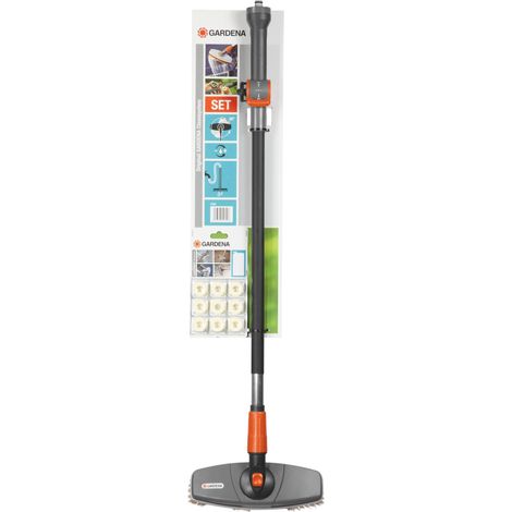 GARDENA Set spazzola per auto a setole morbide e shampoo(5580-20)