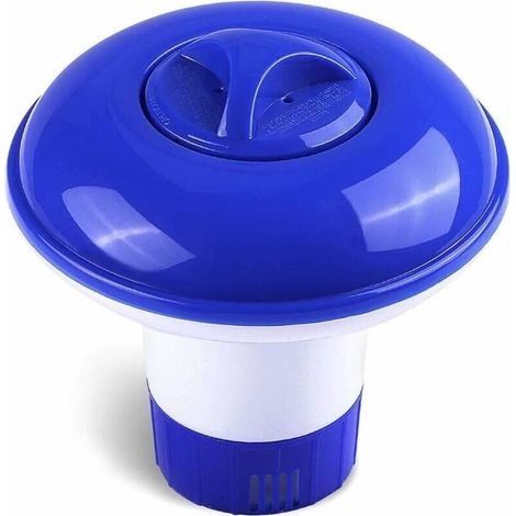 Bardusch-Distributeur Flottant, 5 inch Distributeur de Chlore Distributeur Flottant de Chlore Flotteur Chlore Piscine pour Piscine, Parc Aquatique, Spa (1 pièce) (1/5)