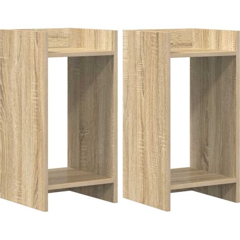 Maison Exclusive - Supporto per piante 2 pz Rovere Sonoma 30 x 30 x 60 cm (1/5)