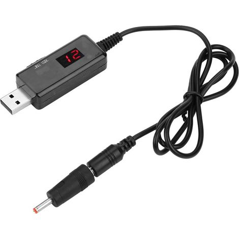 Câble convertisseur de tension USB 5V KWS-912V USB, convertisseur Q, pour la lampe de bureau petit ventilateur Panneau de panneau solaire (1/5)