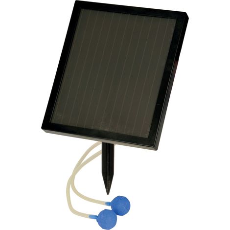 Hozelock 3537 0000 Solar Luftpumpe Solar-Teichbelüfter (1/2)