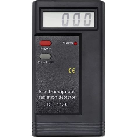 Détecteur rayonnement portable – gaussmètre double fréquence – radiomètre champ électromagnétique – écran LCD 3.5″ – 50Hz-2000MHz – type A
