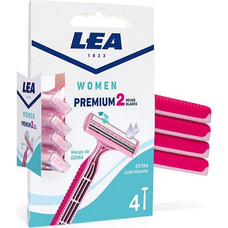 LEA MUJER PREMIUM CUCHILLAS DESECHABLES 2 HOJAS 4UN