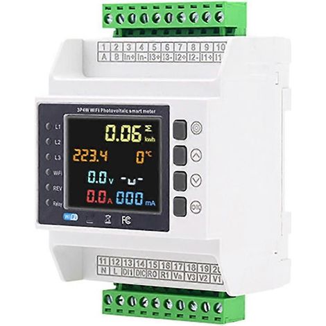 Protection contre les sous-tensions bidirectionnelle 200 A WiFi pour transformateur intelligent et compteur d'énergie domestique ou automobile (1/5)