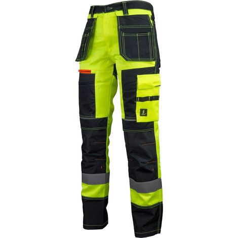 Pantalones de trabajo urgentes, reflectantes, de advertencia, HV URG-715 60 (1/4)