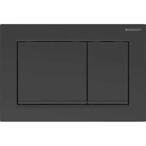Geberit Omega20 - Betätigungsplatte, schwarz matt 115.080.16.1 (1/4)