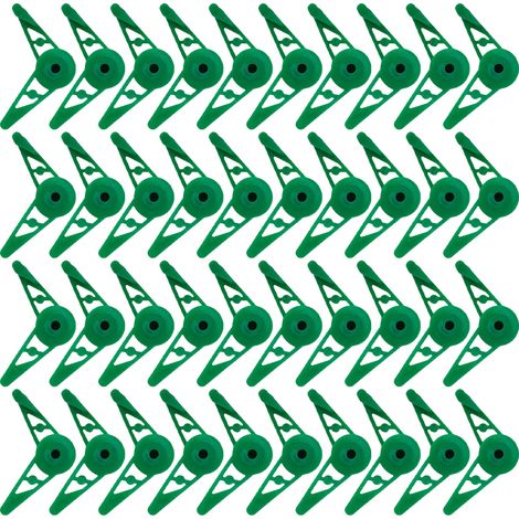 Lot de 60 pinces à plantes réglables 360°, pour tiges et entraînement faible stress (1/5)