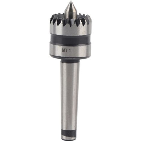 Herramienta de torneado de madera MT1, torno de madera de alta resistencia, contrapunto de madera, torno de madera de múltiples dientes, centro de resorte (A)
