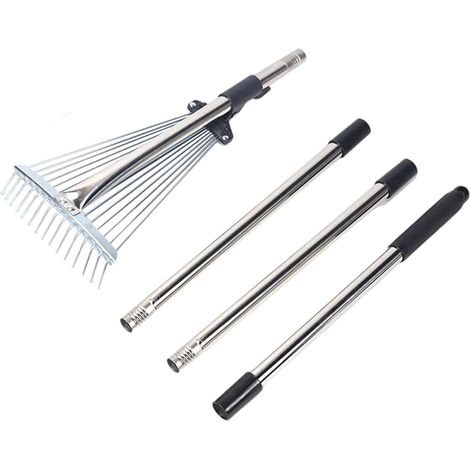 Râteau de Jardin - Râteaux à Gazon 15 Dents Outils à Main - Outils de (1/5)