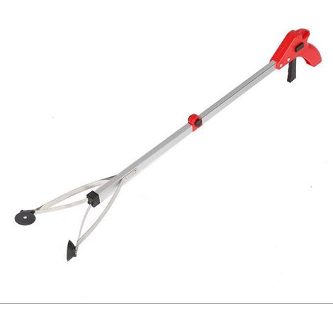Pince à déchets de 83 cm - Pinces légères en alliage d'aluminium - Pliable -Convient pour les jardins et les espaces extérieurs (1/5)