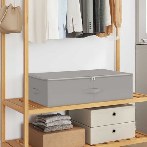Irovami Boîte de rangement (lot de 6), en tissu non tissé, 70 x 40 x 18 cm, 50,4 L (1/5)