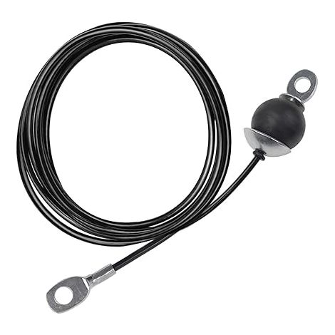 Câble de Gymnastique, Corde Fil d'acier de Remise en Forme DIY LAT Home Gym Poulie Câble Machine Musculation Cable (1/5)