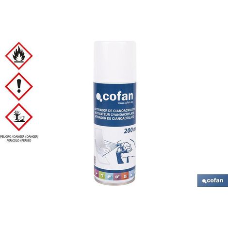 Activateur de cyanoacrylate (200 ml) COFAN 15000032