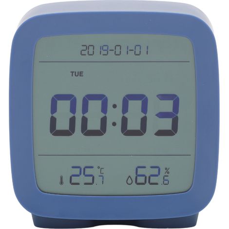 Reloj Digital Inteligente con Bluetooth, Sensor de Temperatura y Humedad, Pantalla Táctil y Retroiluminación Ajustable – Ideal para el Dormitorio (1/5)