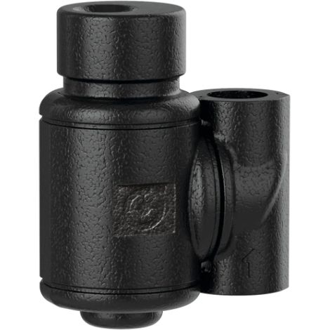 Isolation pour désaérateurs en technopolymère série 551, utiliser 551209 Caleffi CBN551209 Noir