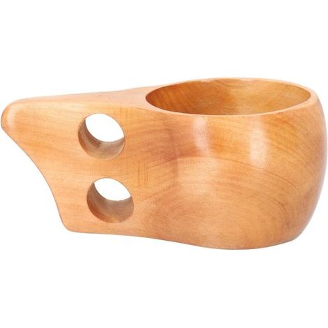 Manico in legno per tazza da caffè, perfetto per campeggio ed escursioni in famiglia - Contenuto HTML - cucina, soggiorno, sala da pranzo, libreria, bar - regali, festività, feste di compleanno. (1/5)
