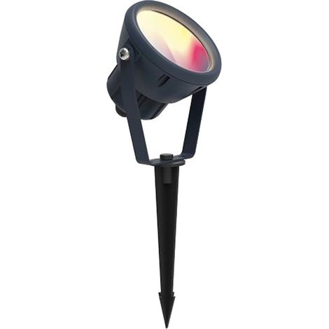 Faretto Mini Leto Led Spike 1L Conn Dark Grey (Lightec Cod. 6602903424) (1/2)