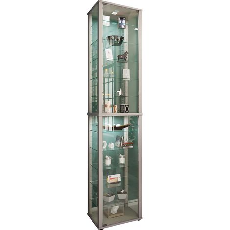 Vitrine en bois Kavisa XXL 227x50x38 - VCM (1/5)