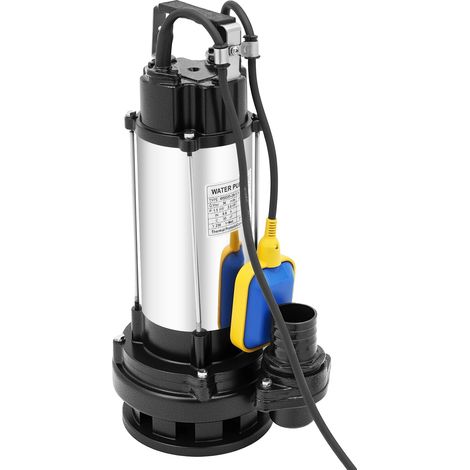 Pompe de relevage submersible, débit élevé, interrupteur à flotteur automatique, 220V, UE (1/2)